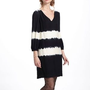 Floreat Inkwash Shift Dress with Tie Dye Effect